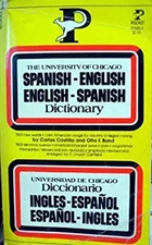 Spanish English Dictionary R Mass Market Paperbound C. castillo a