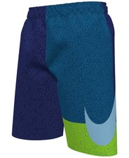 Nike Big Boys Patchwork 7" Volley Swim Shorts - Midnight Navy Size Medium