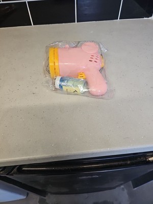 Neu Kinder Rakete Seifenblasenpistole Maschine Spielzeug mit Seifenblasenlösung