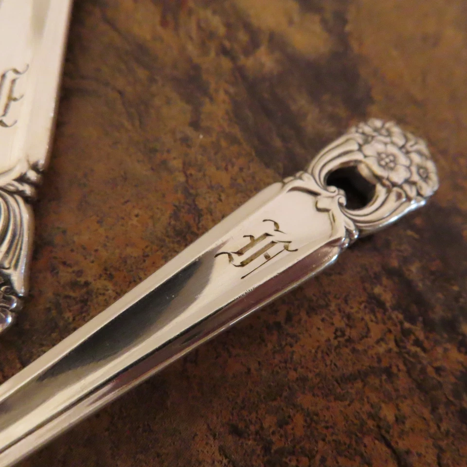 IS Eternally Yours Set 6 cucharas de té helado 1847 Rogers plata cubiertos lote con Foto 3 de 4