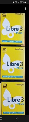 Freestyle Libre 3 PLUS Sensoren 3 Stück   MHD: 30.11.2025