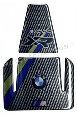 BMW M1000XR PROTEZIONE SERBATOIO CARBONIO GRAVITY BLUE METALLIC TANK PROTECTOR