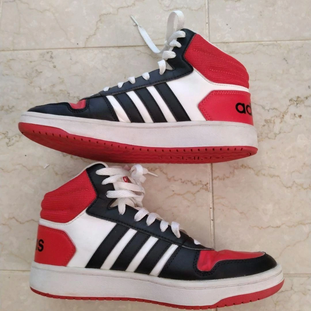Sneakers alte uomo Adidas Chicago 25 cm usate con usura
