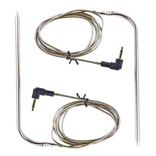 Waterproof Meat Probe Compatible with Louisiana Pellet Grills,3.5 mm Plug Mea...