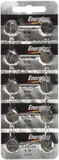 Energizer LR44 1.5V Button Cell Battery 10 pack (Replaces: LR44, CR44, SR44,...