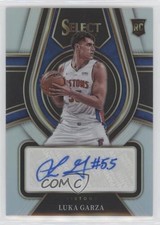 2021 Panini Select Rookie Signatures Silver Prizm /249 Luka Garza Auto RC 00am