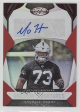 2018 Certified Gridiron Signatures Mirror Red 66/75 Maurice Hurst Auto l7u
