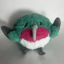 Squishable Hummingbird Retired Rare Plush Green Pink Bird Stuffed Animal Limited