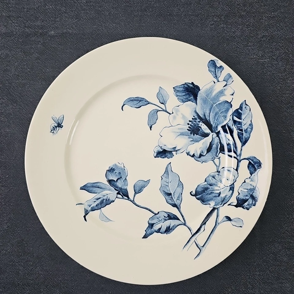 Assiettes Plates Service Été De Gien Faïence Ancienne - Photo 4/4