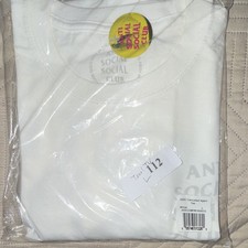 Anti Social Social Club ASSC Cancelled Again Tee White Men’s T-Shirt Sz L