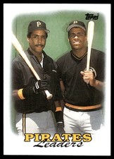 Pirates Leaders 1988 Topps #231 Pirates MLB READ FREE SHIPPING AutographDen