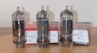Vtg Tested Good RCA 6FQ7/6CG7 Radio Audio Amplifier Vac Tubes Side Square Getter