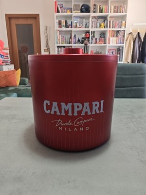 Campari Milano Ice Bucket Ice Holder Ice Bucket