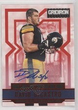 2012 Panini Gridiron Rookie X's Signatures 287/499 David DeCastro #224 Auto 0n8h
