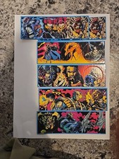 1994 RARE X-Men Milk Pogs Marvel Incomplete