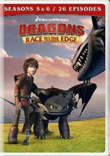 Dragons Race To The Edge - Seasons 5 6 Dvd America Ferrera New