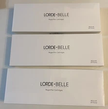 LORDE BELLE Regenpen Cartridges - 30 Piece Boxes LOT OF 3 - 90 Total Cartridges