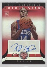 2014 Totally Certified Future Stars Signatures Mirror 3/25 KJ McDaniels Auto 1l2