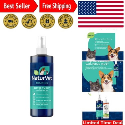 Water-Based No Chew Training Spray 16oz for Dogs, Cats & Horses - Safe Solution