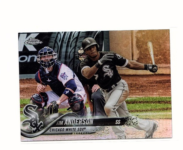 Tim Anderson 2018 Topps Chrome #44  Refractor