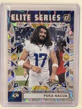 2025 Panini Donruss Puka Nacua The Elite Series Insert #TES-PNA Rams