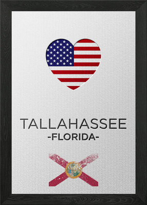 Tallahassee Florida gerahmtes Wandbild Poster Leinwanddruck Bild