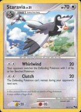 Staravia 10/17 Uncommon POP Series 6 Pokemon Damaged on eBay