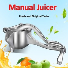 Lemon Fruit Squeezer with Premium Quality Heavy Duty Solid Metal Squeezer Bowl