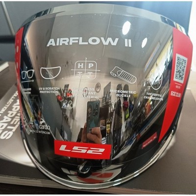 Spiegelvisier IRIDIUM SILBER für Helm LS2 Airflow 2 / Airflow II