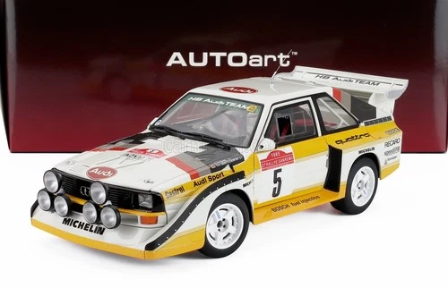 1/18 AUTOART - AUDI | QUATTRO SPORT E2 S1 (night version) N 5 WINNER RALLY SANRE - Imagen 1 de 1