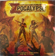 ZPOCALYPSE BOARD GAME - GREENBRIER GAMES - Factory sealed slightly damaged box