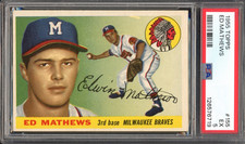 1955 Topps Baseball Cards 62