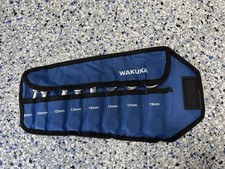 Wakuka Ratchet Wrench Set 8-piece Stubby Short Ratcheting Metric Wrench Set New
