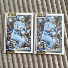 Topps 75 Rookie Card Lot Jac Caglianone Kansas City Royals Baseball 2 Cards