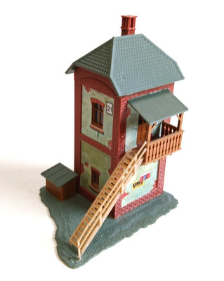 Pola - Stellwerk ''Genthin'' - 512 - Spur H0 - Gebäude Haus gebaut ---- DO 1540