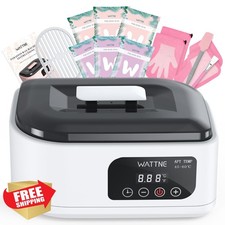 Wattne Paraffin Wax Machine Warmer Auto Timer Home Spa White
