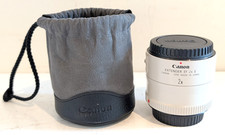 Canon Extender EF 2x II Teleconverter Lens White + LP811 Pouch Caps Exceptional