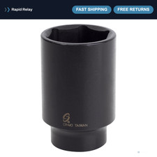 12 Drive 1-516 Deep Impact Socket - Heavy Duty Durable Tool For Mechanics