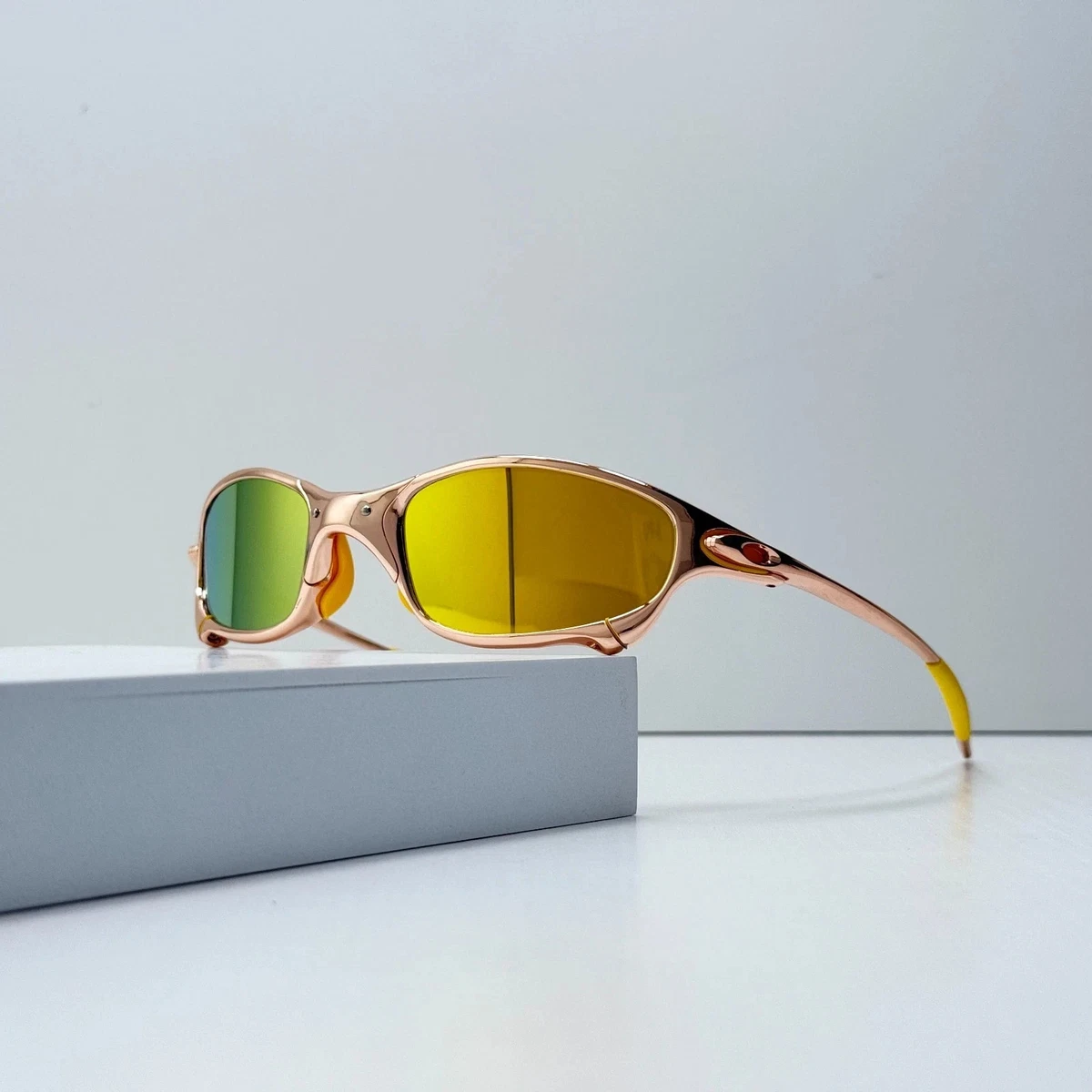 Oakley Gold Oval Sunglasses for Men for sale | eBay