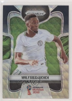 2018 Panini Prizm World Cup Black & Gold Wave Prizm Wilfred Ndidi #145 0pa4