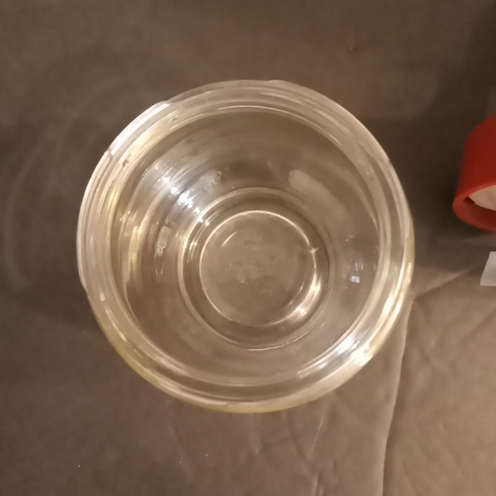 Vintage Retro Dark Red Gemco Glass Food Vegetable Nut Chopper Kitchen Tool