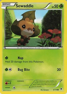 Sewaddle 5/119 XY - Phantom Forces Common