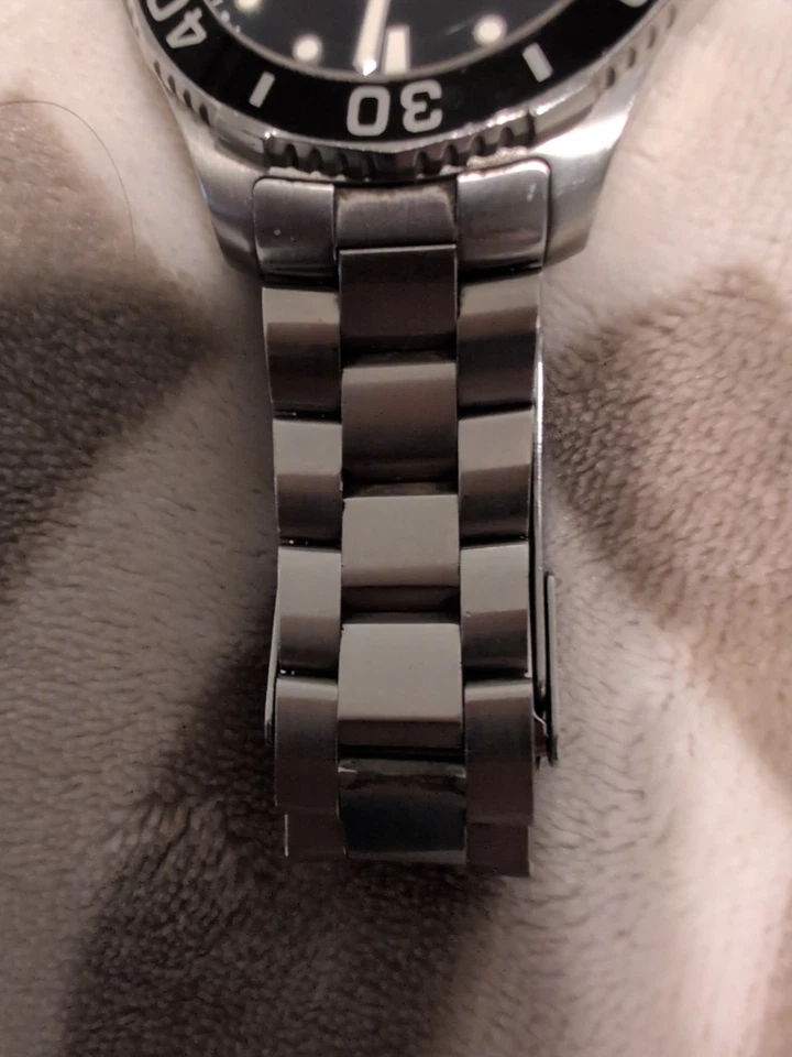 Reloj Tag Heuer plateado para hombre Aquaracer esfera negra cristal de zafiro 300M Foto 4 de 4