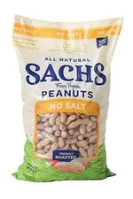 Sachs In-Shell Fancy Virginia Peanuts, Unsalted, 5 lbs Healthy Snacks Dry Nuts