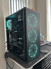High End Gaming PC RTX 4060 I5 10400F 16GB RAM SSD Windows 11 Desktop Computer