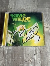 Kim Wilde Aliens Live CD Album Signed Rare