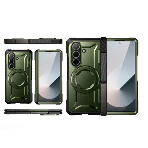 Coque Supcase Galaxy Z Fold7 UB Grip MagSafe - Vert foncé Neuve dans sa boîte