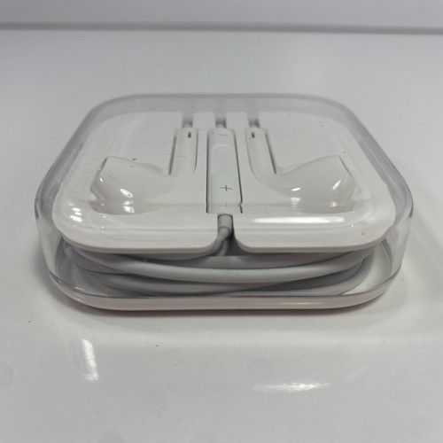 Apple EarPods Earbuds Original Genuine Headphones Remote 3.5 mm Jack - White - Photo 5 sur 7