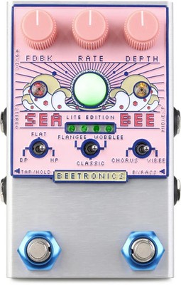 Beetronics FX Seabee Lite Harmochorus Pedal - Pink