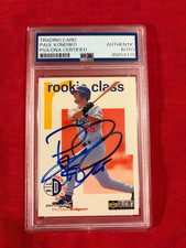PAUL KONERKO AUTOGRAPHED SIGNED 1998 UD COLLECTORS CHOICE CARD PSA/DNA CERTIFIED